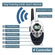 Remote Dog Training Collar for Dogs with Rechargeable and Waterproof E-Collar Trainer