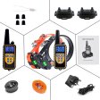dog training collar 800M remote rechargeable and waterproof dog trainer