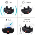 2 in 1 Dog Training Collar Automatic Anti Bark Control with Remote Rechargeable and Rainproof