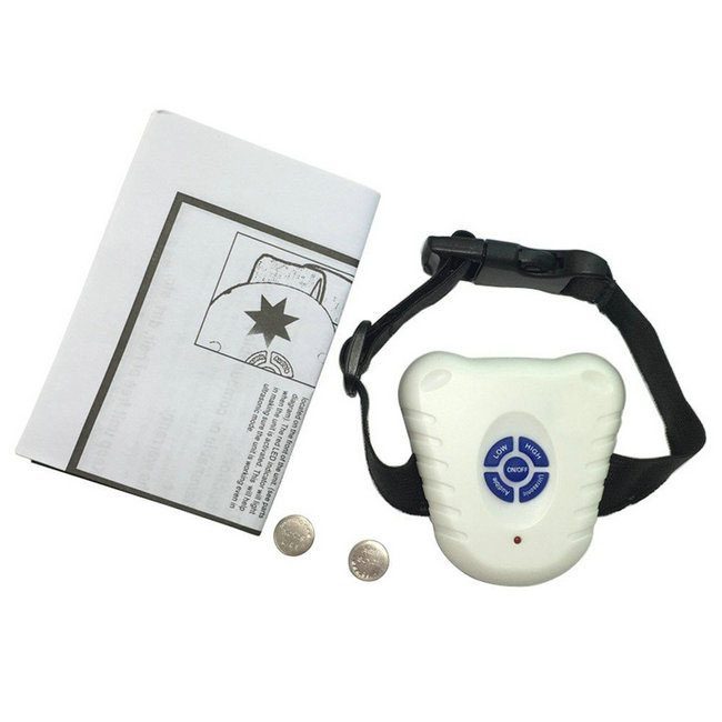 Ultrasonic Anti Barking Bark Dog Collar Safe Training Control Collar