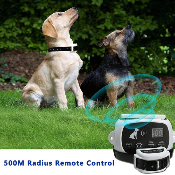 Wireless Dog Fence Containment System Rechargeable Waterproof Collar