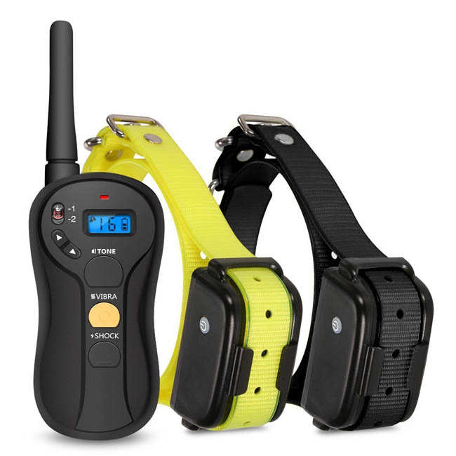 4x Anti Bark No Barking Remote Electric Shock Vibration Dog Pet Training Collar